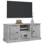 Mueble de TV madera contrachapada gris hormigón 100x35,5x45 cm en Muebles TV | Comprar online en Foru.es