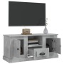 Mueble de TV madera contrachapada gris hormigón 100x35,5x45 cm en Muebles TV | Comprar online en Foru.es