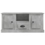 Mueble de TV madera contrachapada gris hormigón 100x35,5x45 cm en Muebles TV | Comprar online en Foru.es