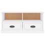 Mueble para TV madera contrachapada blanco 93x35,5x45 cm en Muebles TV | Comprar online en Foru.es