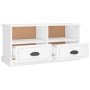 Mueble para TV madera contrachapada blanco 93x35,5x45 cm en Muebles TV | Comprar online en Foru.es