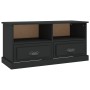 Mueble para TV madera contrachapada negro 93x35,5x45 cm en Muebles TV | Comprar online en Foru.es