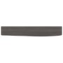 Estante de pared madera roble tratada marrón oscuro 60x10x6 cm de vidaXL, Estantes y estanterías - Ref: Foro24-363760, Precio...