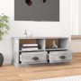 Mueble de TV madera contrachapada gris hormigón 93x35,5x45 cm en Muebles TV | Comprar online en Foru.es