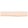 Estante de pared madera maciza de roble sin tratar 60x10x4 cm de vidaXL, Estantes y estanterías - Ref: Foro24-363519, Precio:...