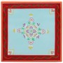 Mesa de centro madera maciza de mango azul pintada a mano de vidaXL, Mesas de centro - Ref: Foro24-353763, Precio: 68,49 €, D...