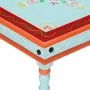 Mesa de centro madera maciza de mango azul pintada a mano de vidaXL, Mesas de centro - Ref: Foro24-353763, Precio: 64,60 €, D...