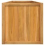 Arriate de madera maciza de teca 150x50x50 cm de vidaXL, Maceteros y jardineras - Ref: Foro24-362663, Precio: 205,03 €, Descu...