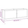 Arriate de madera maciza de teca 150x50x50 cm de vidaXL, Maceteros y jardineras - Ref: Foro24-362663, Precio: 205,03 €, Descu...