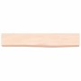 Estante de pared madera maciza de roble sin tratar 60x10x6 cm de vidaXL, Estantes y estanterías - Ref: Foro24-363520, Precio:...