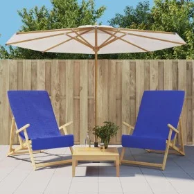 Toallas de playa 2 uds tela azul klein 400 g/m² 60x135 cm de vidaXL, Toallas de playa - Ref: Foro24-362677, Precio: 21,26 €, ...