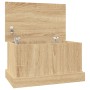 Caja de almacenaje roble Sonoma 50x30x28 cm madera de ingeniería en Baúles de almacenamiento | Comprar online en Foru.es