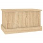 Caja de almacenaje roble Sonoma 50x30x28 cm madera de ingeniería en Baúles de almacenamiento | Comprar online en Foru.es