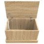 Caja de almacenaje roble Sonoma 50x30x28 cm madera de ingeniería en Baúles de almacenamiento | Comprar online en Foru.es