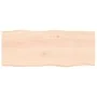 Solid oak wood table top with natural edge 100x40x2 cm by vidaXL, Table tops - Ref: Foro24-363881, Price: 44,73 €, Discount: %