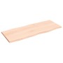 Tablero de mesa madera maciza roble borde natural 100x40x2 cm de vidaXL, Tableros para mesas - Ref: Foro24-363881, Precio: 45...