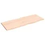 Tablero de mesa madera maciza roble borde natural 100x40x2 cm de vidaXL, Tableros para mesas - Ref: Foro24-363881, Precio: 44...