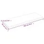 Tablero de mesa madera maciza roble borde natural 100x40x2 cm de vidaXL, Tableros para mesas - Ref: Foro24-363881, Precio: 44...