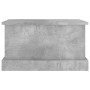 Baúl almacenaje madera contrachapada gris hormigón 50x30x28 cm en Baúles de almacenamiento | Comprar online en Foru.es