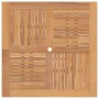 Mesa de jardín plegable madera maciza de teca 110x110x75 cm de vidaXL, Mesas de jardín - Ref: Foro24-362616, Precio: 143,65 €...