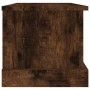 Baúl almacenaje madera contrachapada roble ahumado 50x30x28 cm en Baúles de almacenamiento | Comprar online en Foru.es