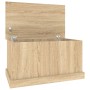Caja de almacenaje roble Sonoma 70x40x38 cm madera de ingeniería en Baúles de almacenamiento | Comprar online en Foru.es