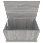 Baúl almacenaje madera contrachapada gris sonoma 70x40x38 cm en Baúles de almacenamiento | Comprar online en Foru.es