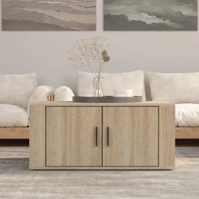Mesa de centro madera contrachapada roble Sonoma 80x50x36 cm en Mesas de centro | Comprar online en Foru.es