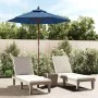 Sombrilla de jardín con poste de madera azul celeste 196x231 cm de vidaXL, Sombrillas - Ref: Foro24-363166, Precio: 54,56 €, ...