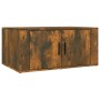 Mesa de centro madera contrachapada roble ahumado 80x50x36 cm en Mesas de centro | Comprar online en Foru.es