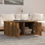 Mesa de centro madera contrachapada roble ahumado 80x50x36 cm en Mesas de centro | Comprar online en Foru.es