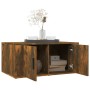 Mesa de centro madera contrachapada roble ahumado 80x50x36 cm en Mesas de centro | Comprar online en Foru.es
