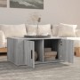 Mesa de centro madera contrachapada gris Sonoma 80x50x36 cm en Mesas de centro | Comprar online en Foru.es