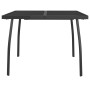Mesa de jardín malla de acero gris antracita 100x100x72 cm de vidaXL, Mesas de jardín - Ref: Foro24-362732, Precio: 106,54 €,...