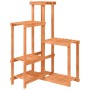 Soporte para flores de madera maciza abeto 62,5x61,5x101,5 cm de vidaXL, Soportes para macetas - Ref: Foro24-362884, Precio: ...