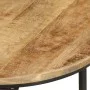 Mesas apilables 3 piezas madera maciza de mango rugosa de vidaXL, Mesas de centro - Ref: Foro24-353901, Precio: 121,19 €, Des...