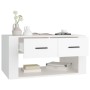 Mesa de centro madera contrachapada blanca 80x50x40 cm en Mesas de centro | Comprar online en Foru.es