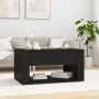 Mesa de centro madera contrachapada negro 80x50x40 cm en Mesas de centro | Comprar online en Foru.es