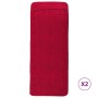 Toallas de playa 2 uds tela burdeos 400 g/m² 60x135 cm de vidaXL, Toallas de playa - Ref: Foro24-362675, Precio: 21,42 €, Des...