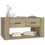 Mesa de centro madera contrachapada roble Sonoma 80x50x40 cm en Mesas de centro | Comprar online en Foru.es