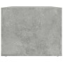 Mesa de centro madera contrachapada gris hormigón 80x50x40 cm en Mesas de centro | Comprar online en Foru.es