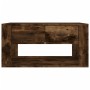 Mesa de centro madera contrachapada roble ahumado 80x50x40 cm en Mesas de centro | Comprar online en Foru.es