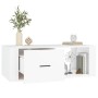 Mesa de centro madera contrachapada blanco 100x50,5x35 cm en Mesas de centro | Comprar online en Foru.es