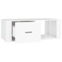 Mesa de centro madera contrachapada blanco 100x50,5x35 cm en Mesas de centro | Comprar online en Foru.es