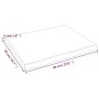 Tablero de mesa madera maciza borde natural 60x50x(2-4) cm de vidaXL, Tableros para mesas - Ref: Foro24-363867, Precio: 49,31...