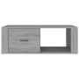 Mesa de centro madera contrachapada gris Sonoma 100x50,5x35 cm en Mesas de centro | Comprar online en Foru.es