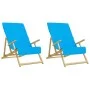 Toallas de playa 2 uds tela turquesa 400 g/m² 60x135 cm de vidaXL, Toallas de playa - Ref: Foro24-362679, Precio: 29,34 €, De...