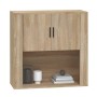 Armario de pared madera contrachapada roble sonoma 80x33x80 cm en Armarios y almacenamiento | Comprar online en Foru.es