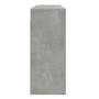 Armario de pared madera contrachapada gris hormigón 80x33x80 cm en Armarios y almacenamiento | Comprar online en Foru.es