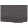 Estante de pared madera roble tratada marrón oscuro 60x40x2 cm de vidaXL, Estantes y estanterías - Ref: Foro24-363767, Precio...
